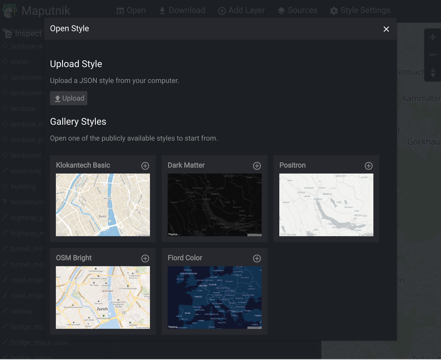 Mapbox. Карту стайл. Mapbox Bright. Mapbox Studio.